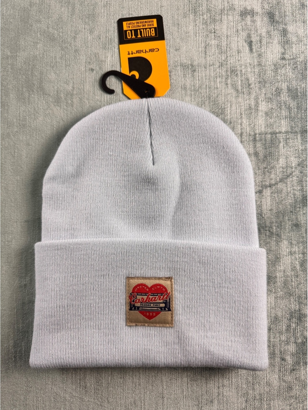 Carhartt Friends First Light Blue Heart Beanie